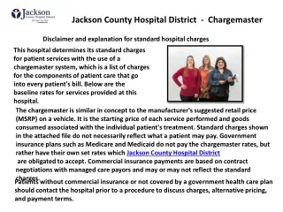 ​ Healthy News - Emergency Service in Jackson County - Jackson County Hospital District