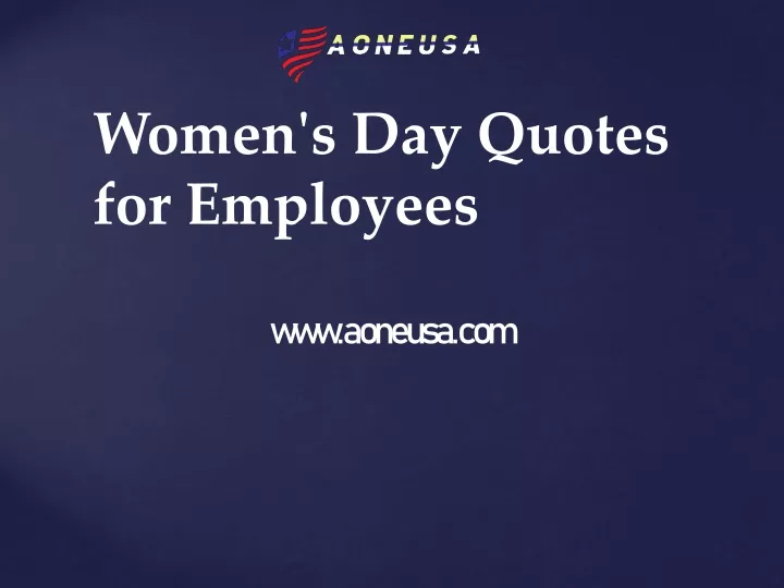 women s day quotes for employees
