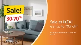 Sale at IKEA! Get up to 70% off at IKEA KSA