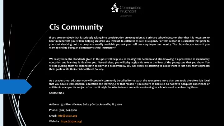 cis community