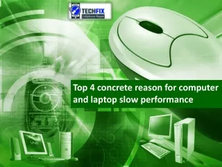 top 4 concrete reason for computer and laptop slow performance