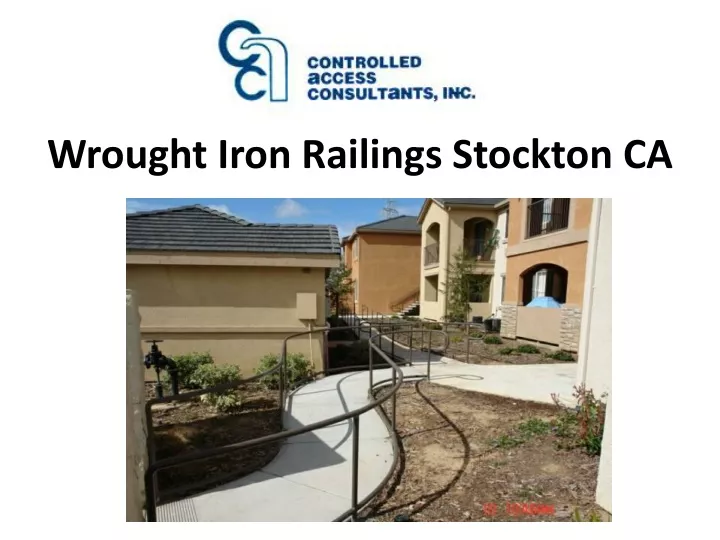 wrought iron railings stockton ca