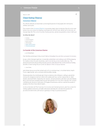 conscious cleanse
