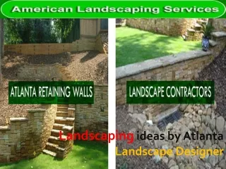 Landscaping ideas by Atlanta Landscape Designer