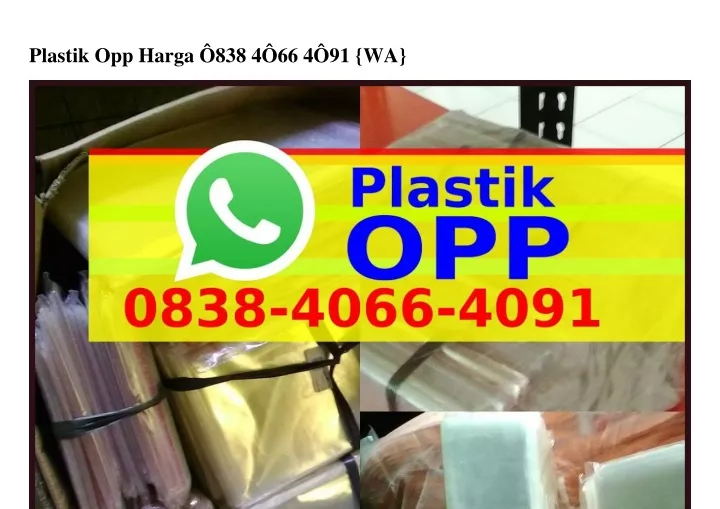 plastik opp harga 838 4 66 4 91 wa