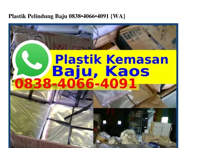 plastik pelindung baju 0838 4066 4091 wa