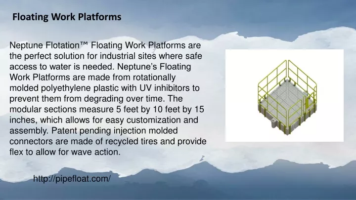 floating work platforms