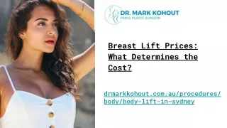 Breast Lift Sydney