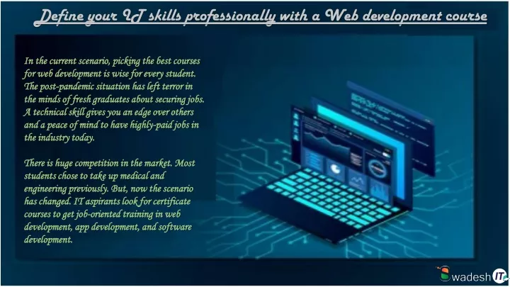 define your it skills professionally with