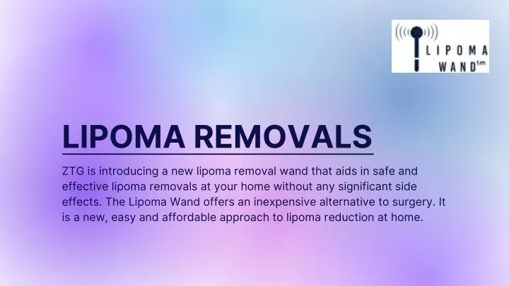 lipoma removals