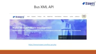 Bus XML API