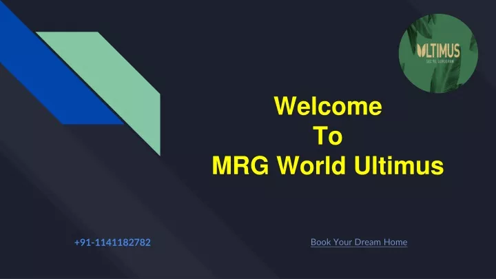 welcome to mrg world ultimus