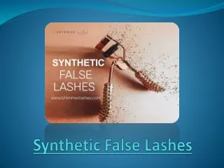 synthetic false lashes