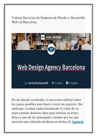 valorar servicios de empresa de dise