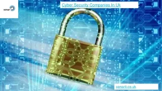 Cyber Security Companies In Uk