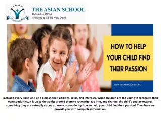How To Help Your Child Find Their Passion