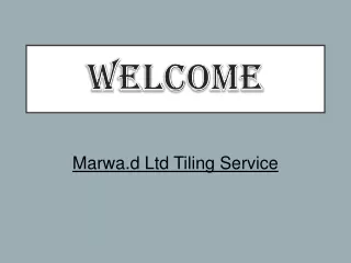 welcome