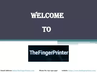 Fingerprinting Services