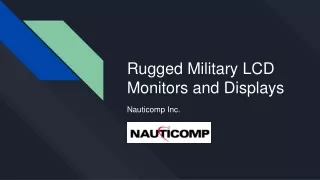 Rugged Military LCD Monitors and Displays