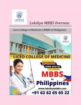 Liceo College of Medicine