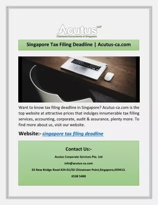 singapore tax filing deadline acutus ca com