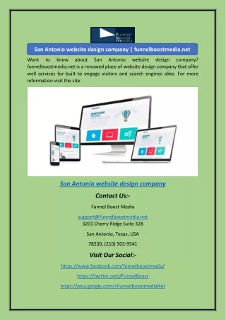 san antonio website design company
