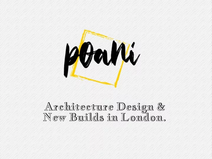 architecture design new builds in london