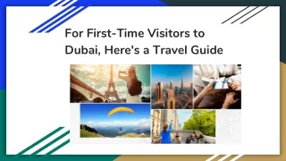 The ultimate travel guide for people planning a trip to Dubai.