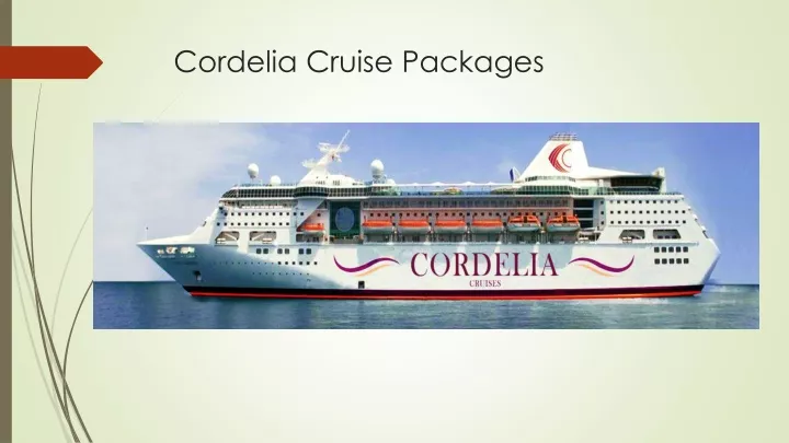 cordelia cruise packages