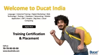 welcome to ducat india
