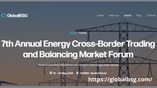 7th Annual Energy Cross-Border Trading and Balancing Market Forum