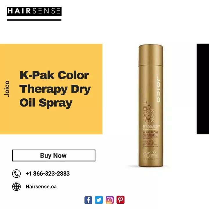 k pak color therapy dry oil spray