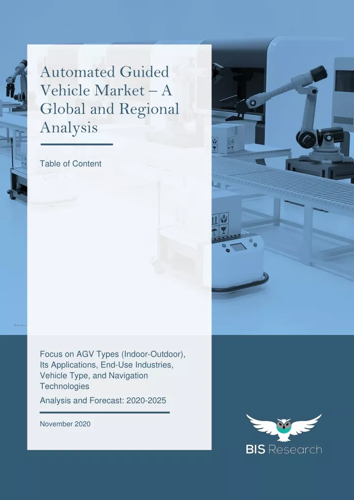 automated guided vehicle market a global