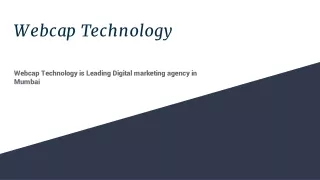 Webcap Technology