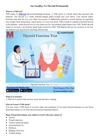 say goodbye to thyroid permanently