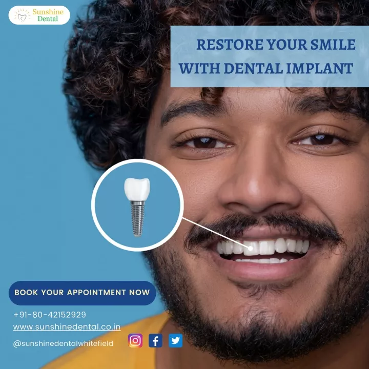 restore your smile with dental implant