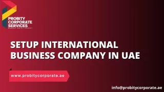 setup international business company in uae