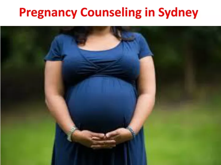 pregnancy counseling in sydney