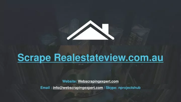 scrape realestateview com au