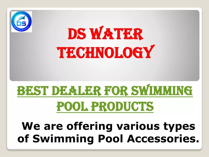 best dealer for swimming pool products