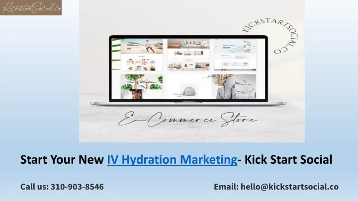 start your new iv hydration marketing kick start