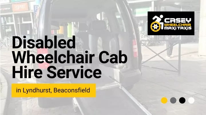 disabled wheelchair cab hire service