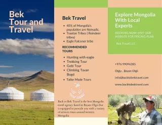 Eagle Festival in Mongolia with Tsaatan Tribe
