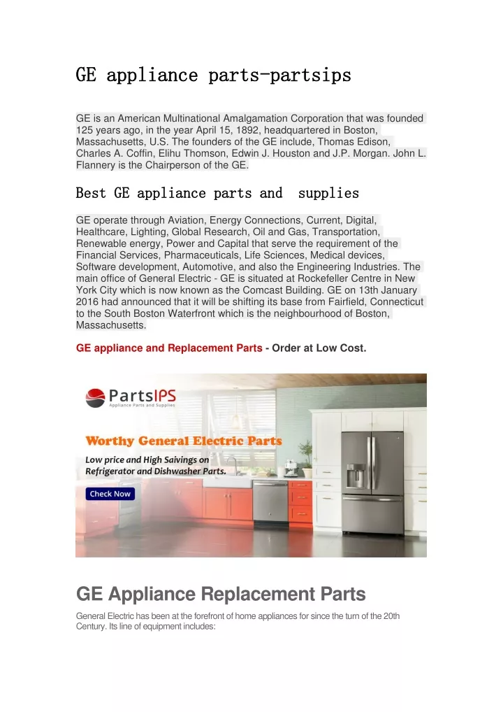 ge appliance parts ge appliance parts partsips