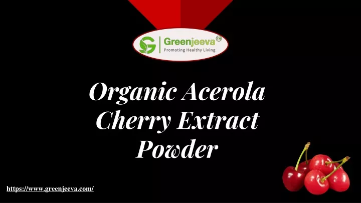 organic acerola cherry extract powder