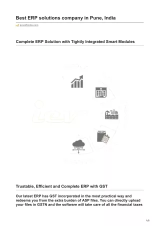 best erp solutions company in pune india