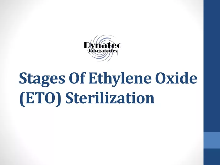 stages of ethylene oxide eto sterilization