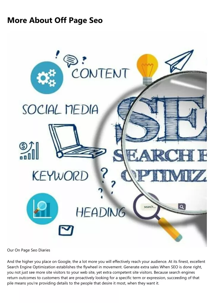 more about off page seo