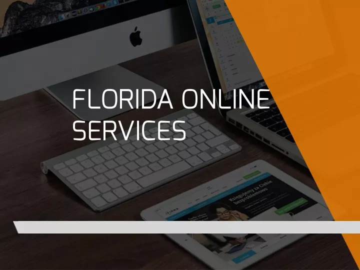florida online services