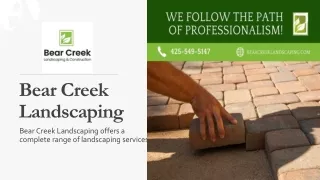 Bear Creek Landscaping | landscaping company